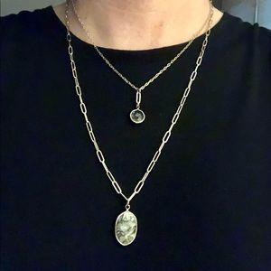 Double strand necklace